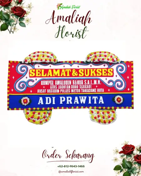 Papan Bunga Ucapan Selamat Alam Jaya